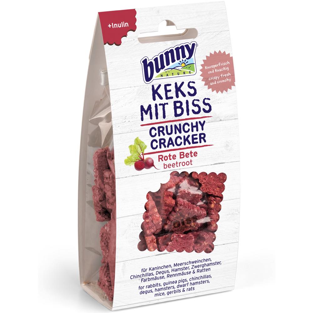 Bunny Nature Crunchy Cracker Beetroot Treats 50g