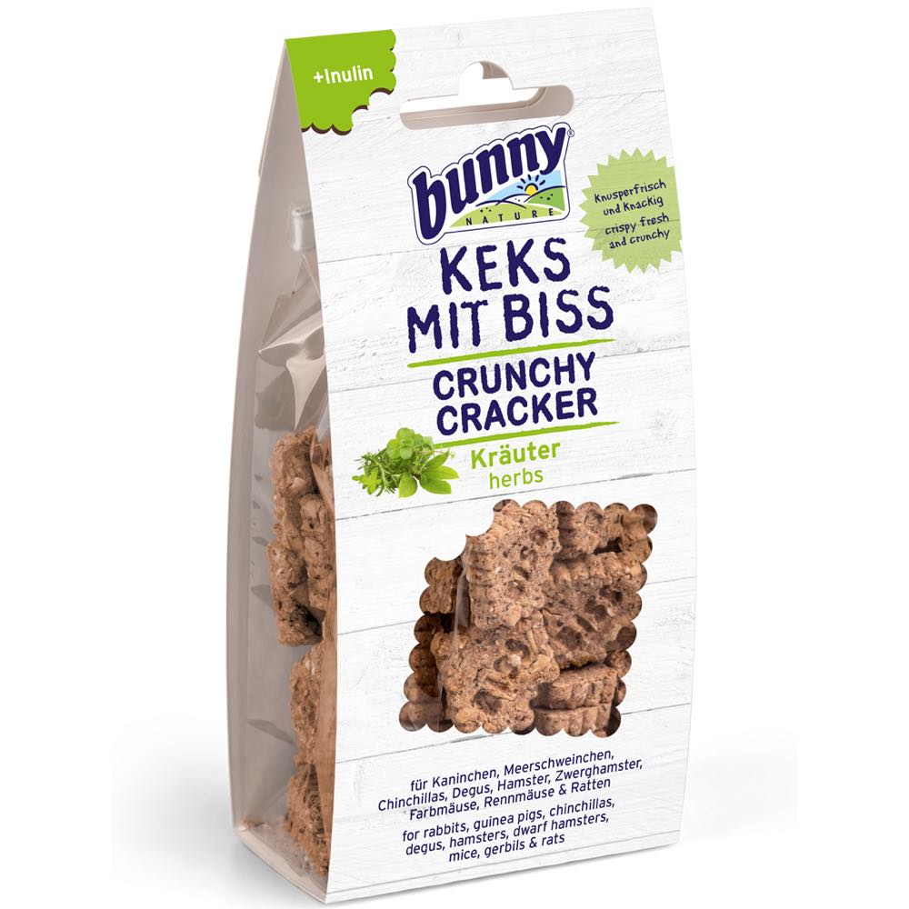 Bunny Nature Crunchy Cracker Herbs Treats 50g
