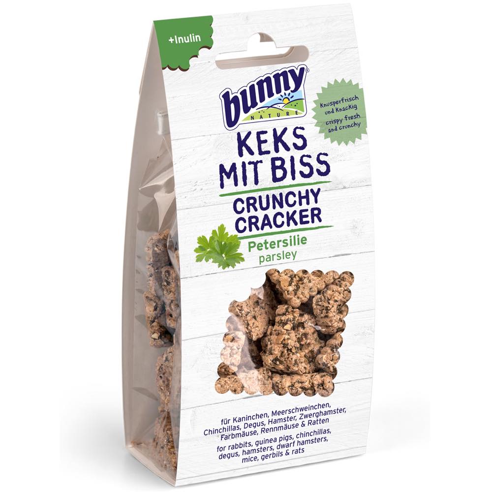 Bunny Nature Crunchy Cracker Parsley Treats 50g