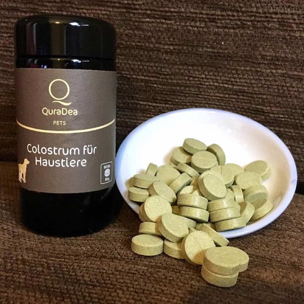 Quradea Colostrum For Pets 90 Tabs