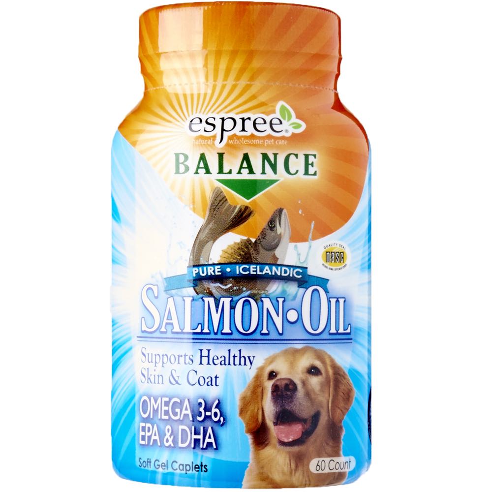 Espree Pure Icelandic Salmon Oil Soft Gel Dog Supplements 60 Cap