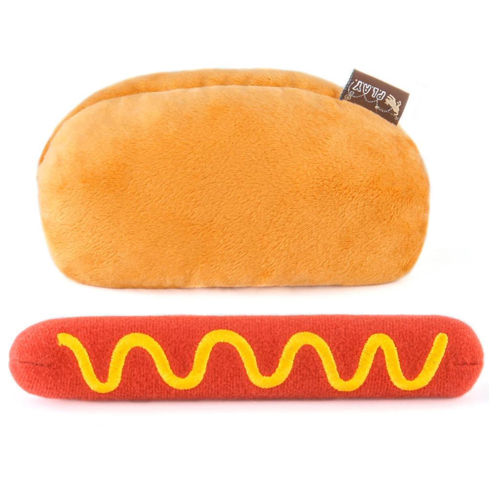 PLAY American Classic Hotdog Dog Plush Toy