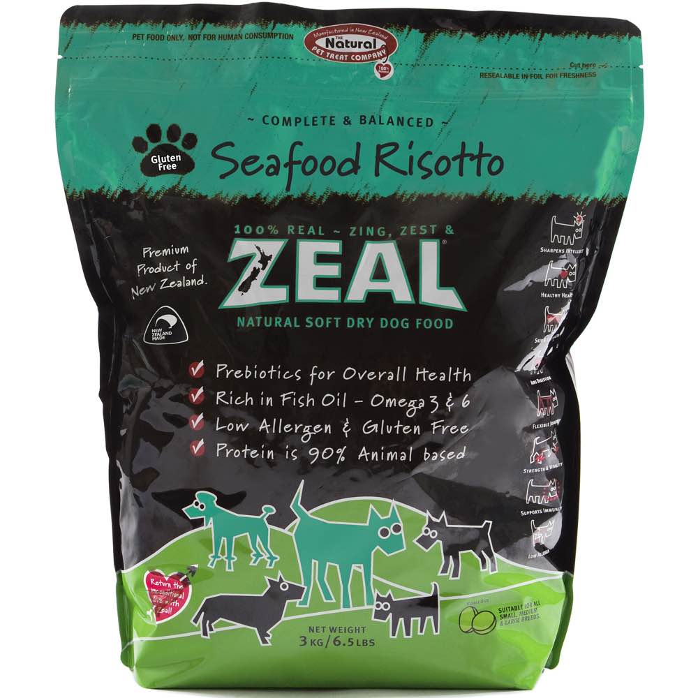 Zeal Seafood Risotto Soft Dry Dog Food 3kg